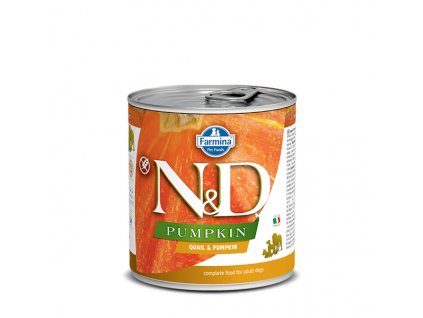 N&D DOG PUMPKIN Adult Quail & Pumpkin 285g