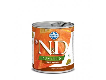 N&D DOG PUMPKIN Adult Venison & Pumpkin 285g