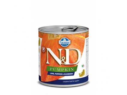 N&D DOG PUMPKIN Puppy Lamb & Blueberry 285g