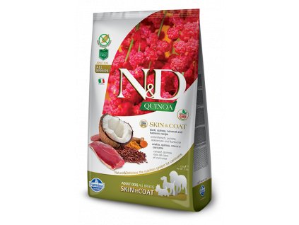 N&D Quinoa DOG Skin&Coat Duck all breeds 2,5kg