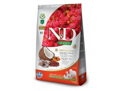 N&D Quinoa DOG Skin&Coat Herring all breeds 2,5kg