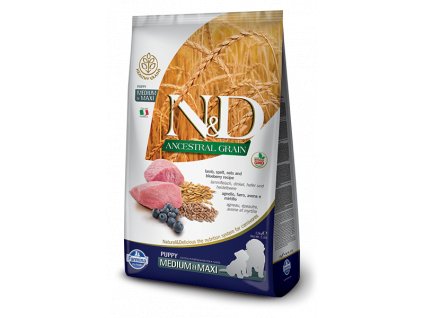 N&D LG DOG Puppy M/L Chicken & Pomegranate 2,5kg