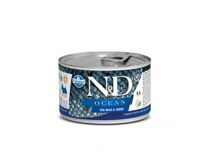 N&D DOG OCEAN Adult Codfish & Squid Mini 140g