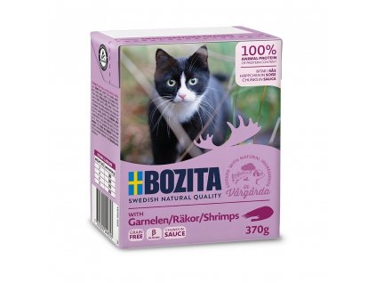 0025443 bozita cat kousky v omacce s krevetami kapsicka 370 g