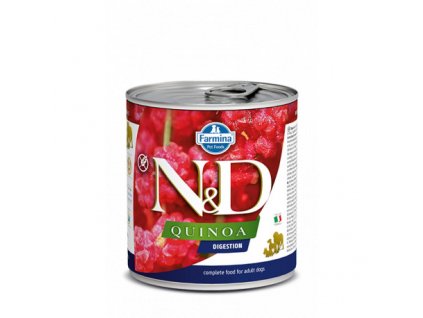 N&D DOG QUINOA Adult Digestion Lamb & Fennel 285g