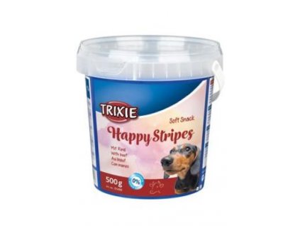 Trixie Soft Snack Happy Stripes hovězí pásky 500g TR