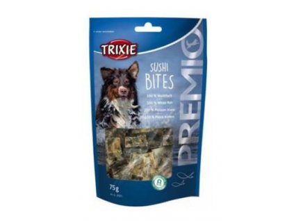 Trixie Premio SUSHI BITES rybí kostky pro psy 75g TR