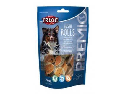 Trixie Premio SUSHI ROLLS rybí kolečka 100g TR