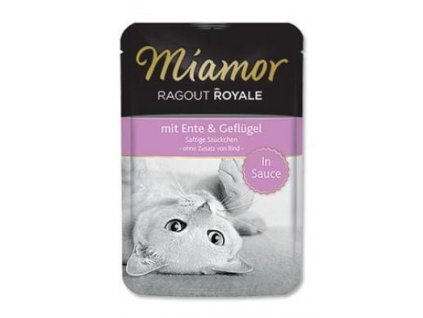 Miamor Cat Ragout kapsa kachna+drůbež ve šťávě 100g