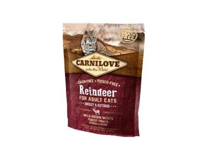 Carnilove Cat Reindeer for Adult Energy Outdoor 400 g