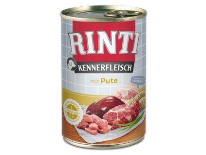 Rinti Dog Kennerfleisch konzerva krůta 400g