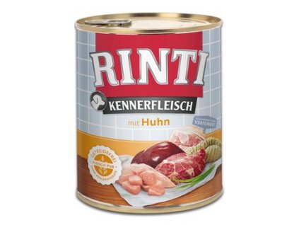 Rinti Dog Kennerfleisch konzerva kuře 800g