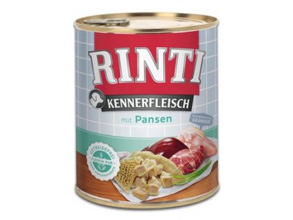 Rinti Dog Kennerfleisch konzerva žaludky 800g