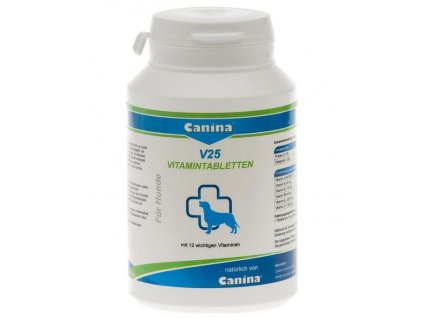 20573 fitmin canina v25 vitamin tabs 200g 60tbl