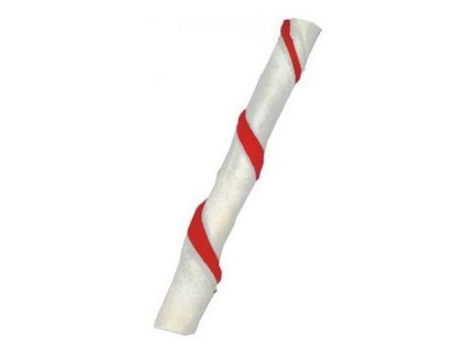 Magnum Rawhide Roll Stick 5 red white 12,5cm 40ks