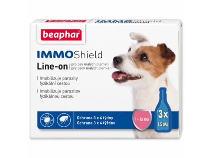 Line on Beaphar IMMO Shield pes S 3x1,5 ml