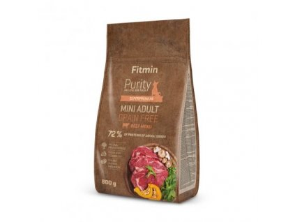 Fitmin Dog Purity GF Adult Mini Beef 0,8 kg