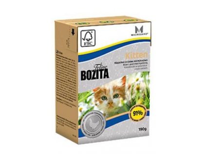 Bozita Feline Cat Kitten, tetrapak 190 g