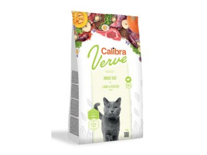 Calibra Cat Verve GF Adult Lamb&Venison 8+ 3,5kg