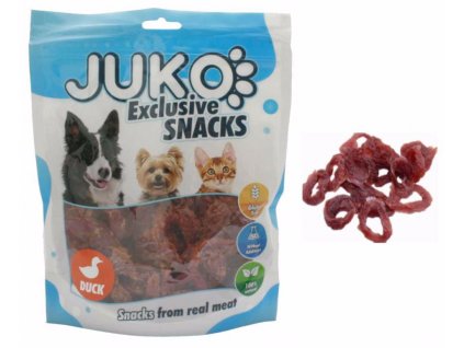 JUKO Snacks Duck Soft ring 250 g