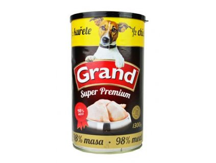 GRAND konz. pes Extra s 1/2 kuřete 1300g