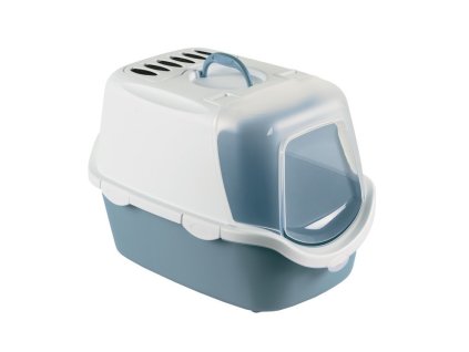 WC kočka CATHY EASYCLEAN kryté modrá Zolux