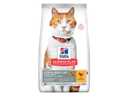 Hill's Fel. Dry SP Adult Young Steril. Cat Chicken15kg