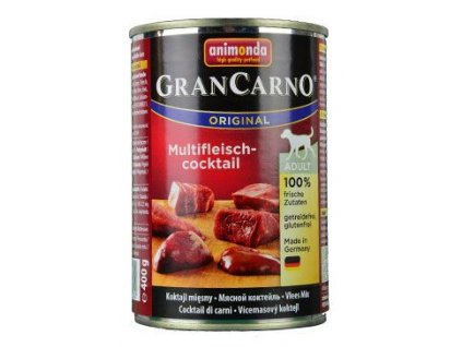 Animonda pes GRANCARNO konz. ADULT masový koktejl 400g