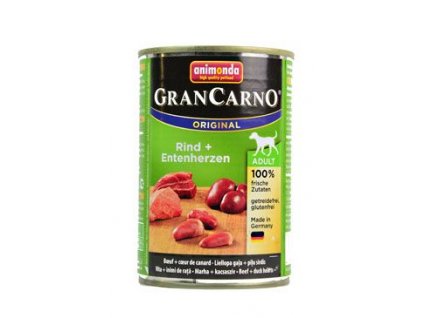 Animonda pes GRANCARNO konz. ADULT hov/kach.srdce 400g