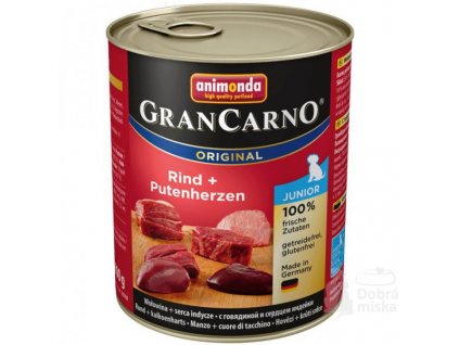 29066 animonda gran carno junior hovezi kruti srdce 800 g