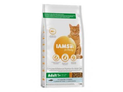 Iams Cat Adult Ocean Fish 10kg granule krmivo pro kočky