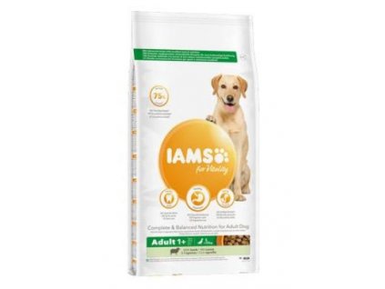 Iams Dog Adult Large Lamb 12kg granule krmivo pro psy velkých plemen jehně