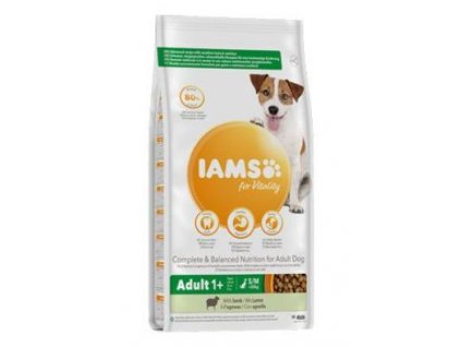 Iams Dog Adult Small Medium Lamb 12kg krmivo granule pro psy malých a středních plemen