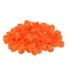 0025447 krouzky zamkove plast 16 mm oranzova