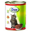 Dax Cat kousky hovězí, konzerva 830 g