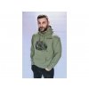 Jet Fish Zelená mikina s černý logem vel. L