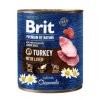 Brit Premium Dog by Nature konz Turkey & Liver 800ge konz Turkey & Liver 800g