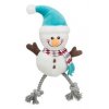 Vánoční hračka Xmas SNOWMAN plyš bavlna 41cm