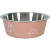 Miska nerez pes LOVE DOG 1,2l růžová Zolux
