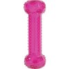 Hračka pes STICK TPR POP kost 15cm růžová Zolux