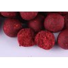 Boilies Pikantní jahoda s černým pepřem Ø 30 mm 10 kg - detail