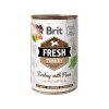 Brit Fresh Dog konz Turkey with Peas 400g