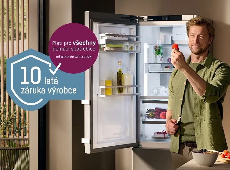 10 let záruka výrobce Liebherr