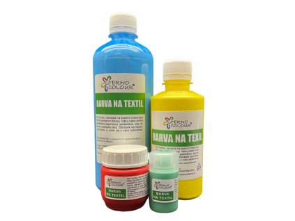 Barva na textil  - Metalická