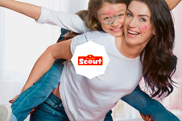 Dětské deštníky Scout