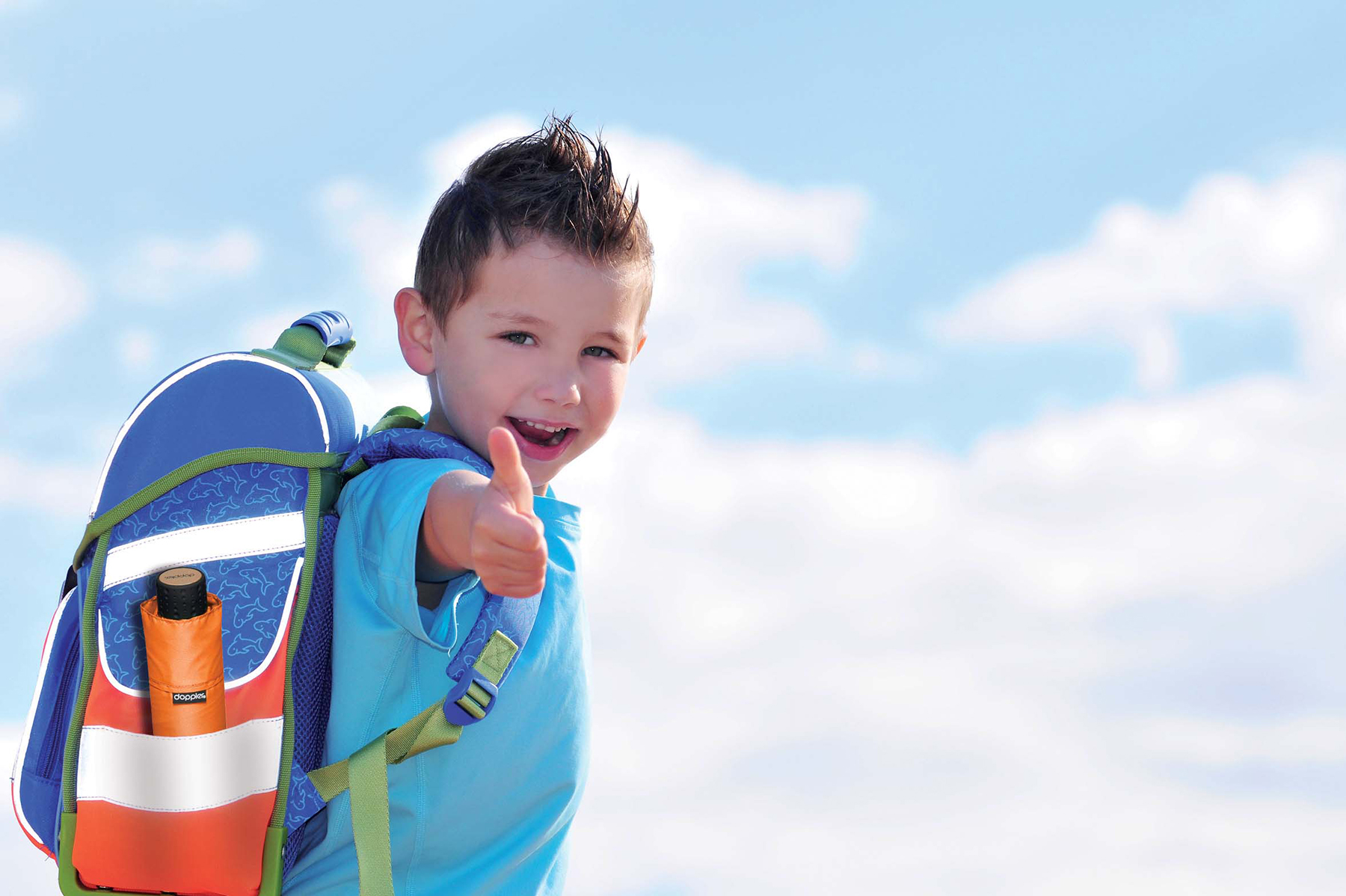 Deštníky do dětské brašny