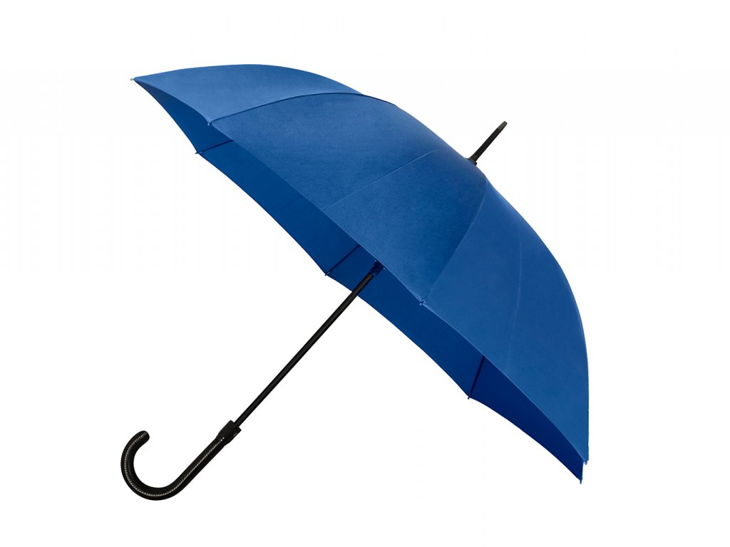 Falcone De luxe Blue jednobarevný holový deštník + nad 1 500 Kč doprava  zdarma + deštník zdarma nad 2 000 Kč - Značkové deštníky