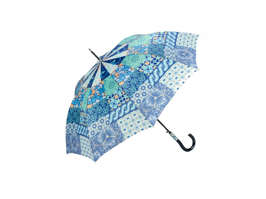 Gaudi Patchwork dámský holový deštník - Značkové deštníky