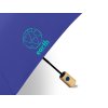 Detail deštníku Earth automatický blue quartz