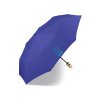Deštník Earth automatický blue quartz otevřený
